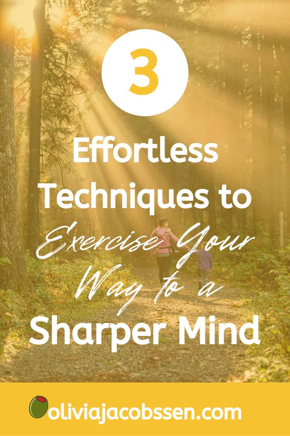 exercise your way to a sharper mind